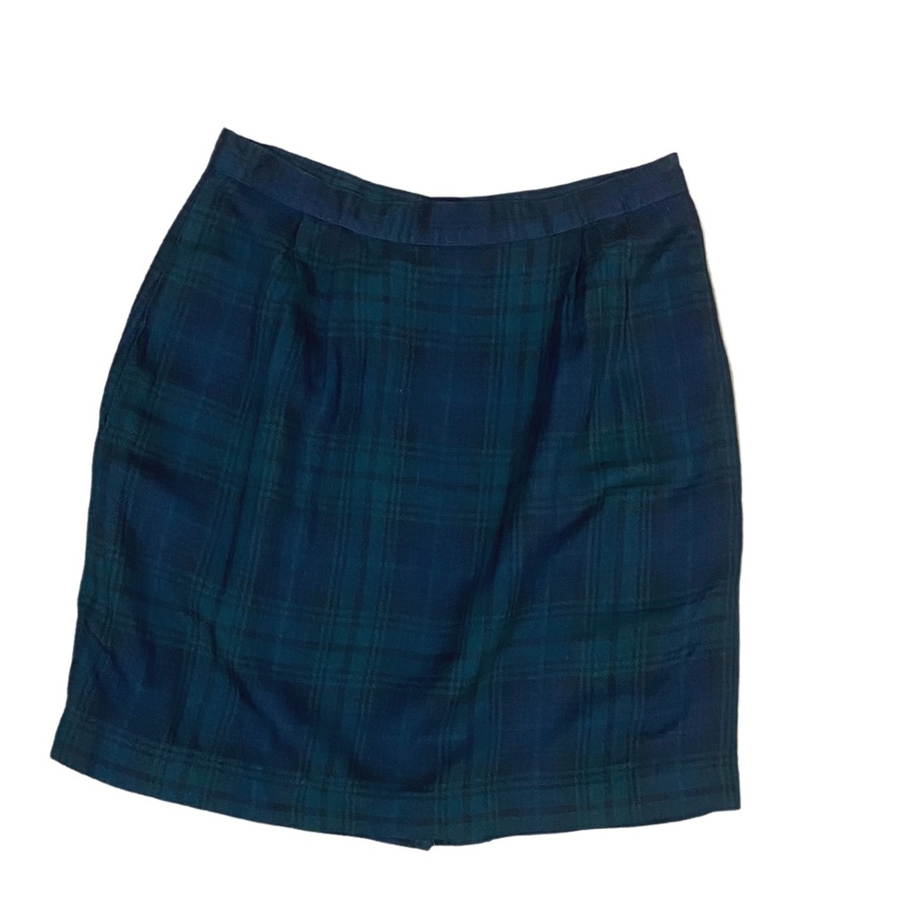 VINTAGE PLAID SKIRT